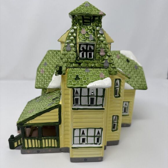 Dept 56 Snow Village 1987 Village Resort 50920 Cord & Box Included - Picture 2 of 7